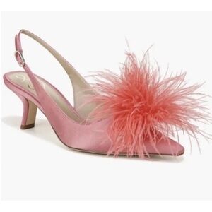 Sam Edelman  Bianka Sling Pink Kitten Heels Shoes Size 9 M New